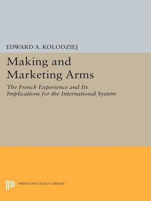 cover image of Making and Marketing Arms